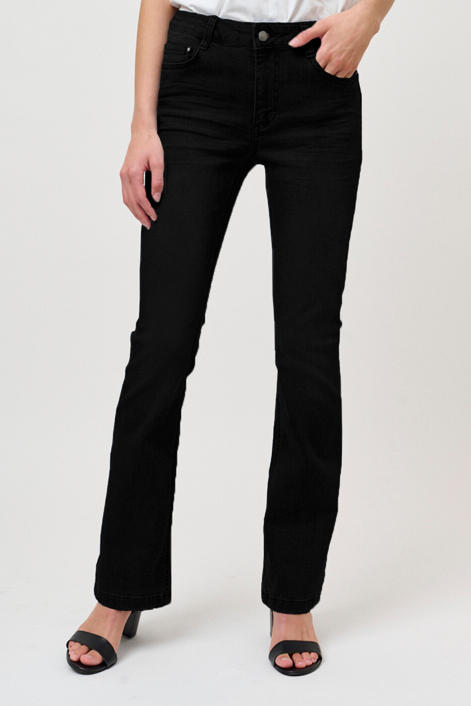 CRÉTON CRYola flare jeans  (SORT 27 IN)