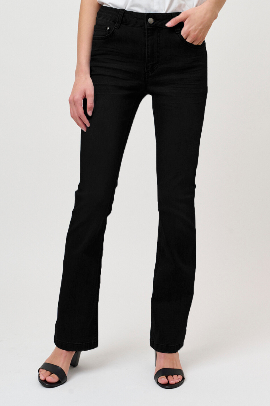 CRÉTON CRYola flare jeans  (SORT 33 IN)