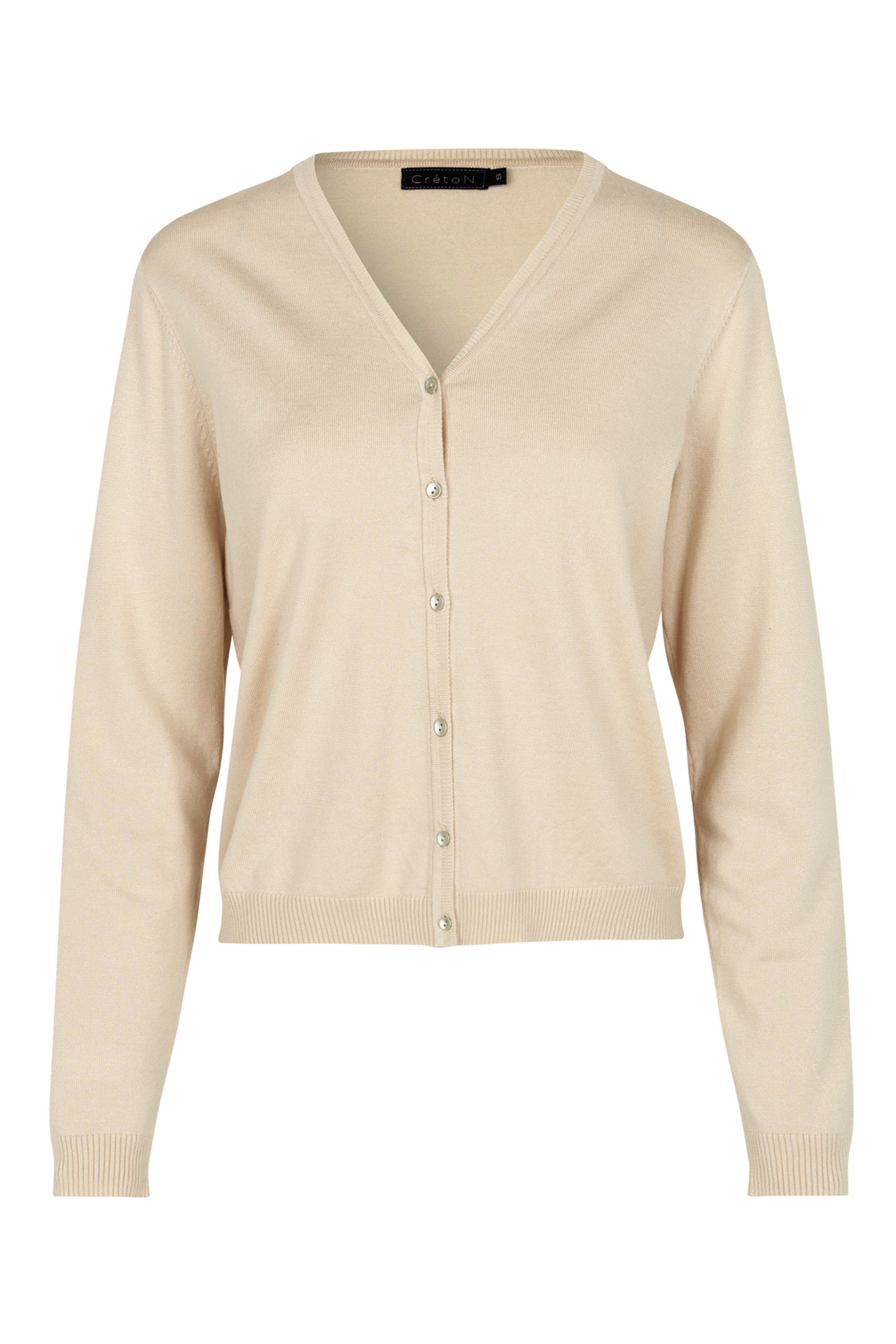 CRÉTON Nella cardigan (IVORY S)