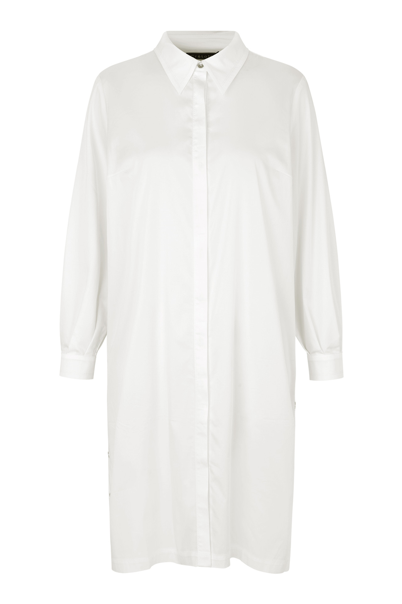 CRÉTON Melanie skjorte kjole (WHITE PEARL 38)