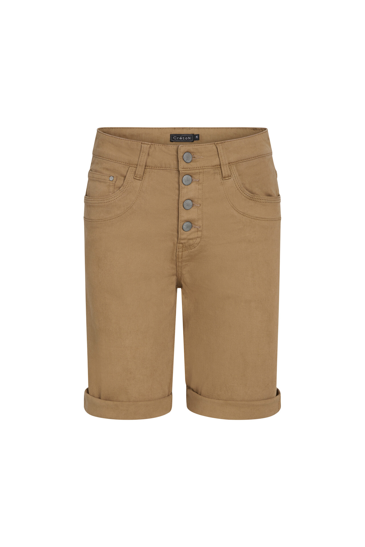 CRÉTON CRShannon shorts (GRÅ BRUN 26 IN)