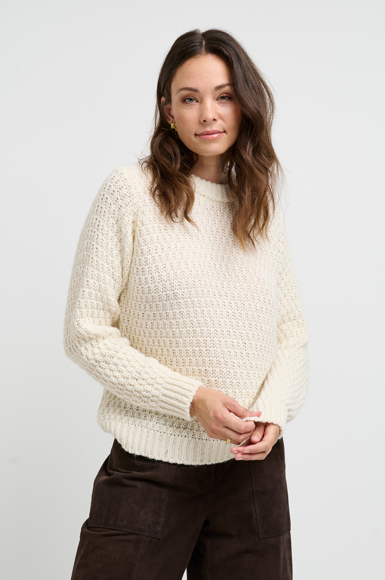 CRÉTON CRBillie sweater (OFFWHITE L)