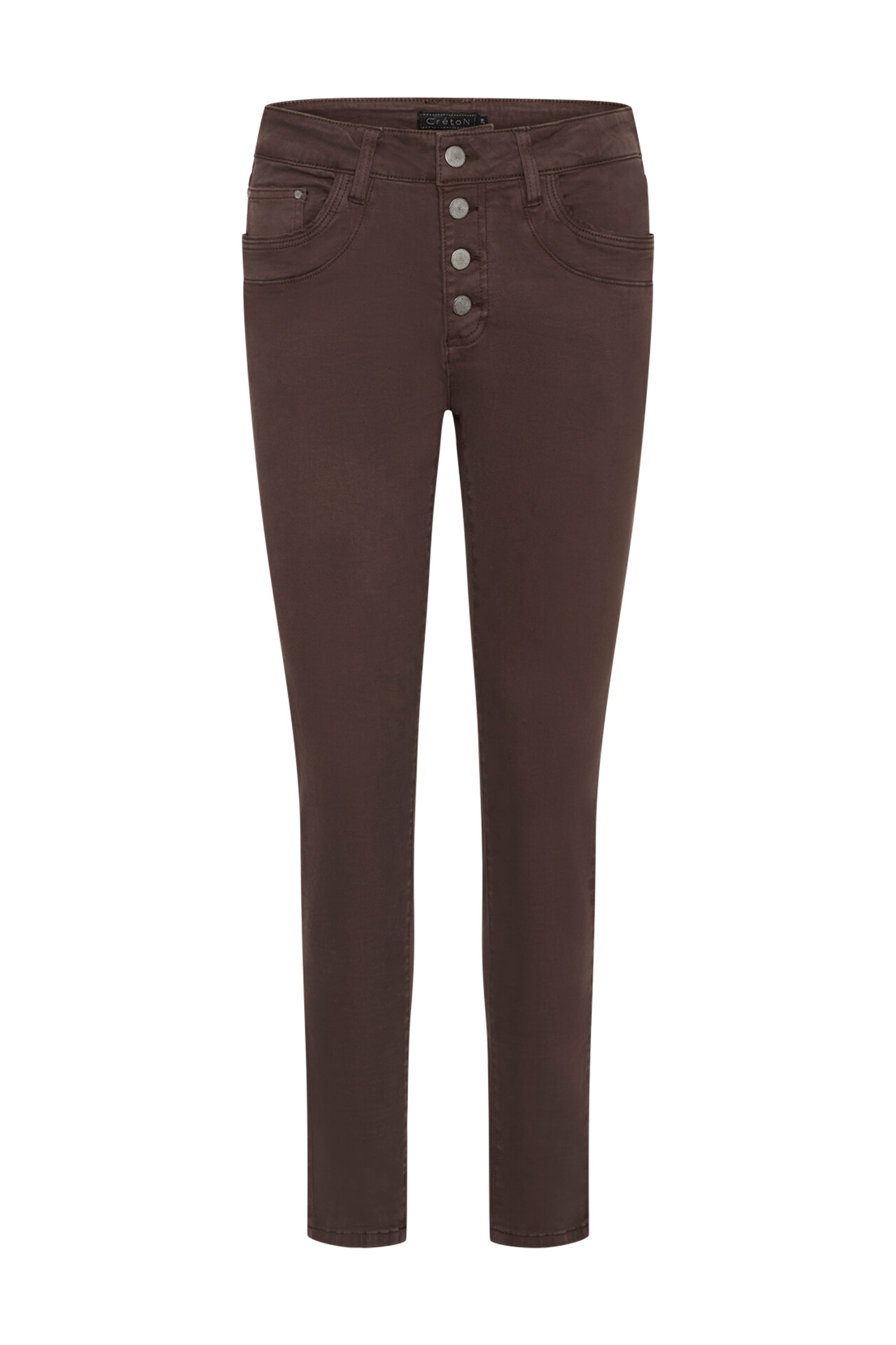 CRÉTON CRKimmy skinny jeans (DARK BROWN 26 IN)