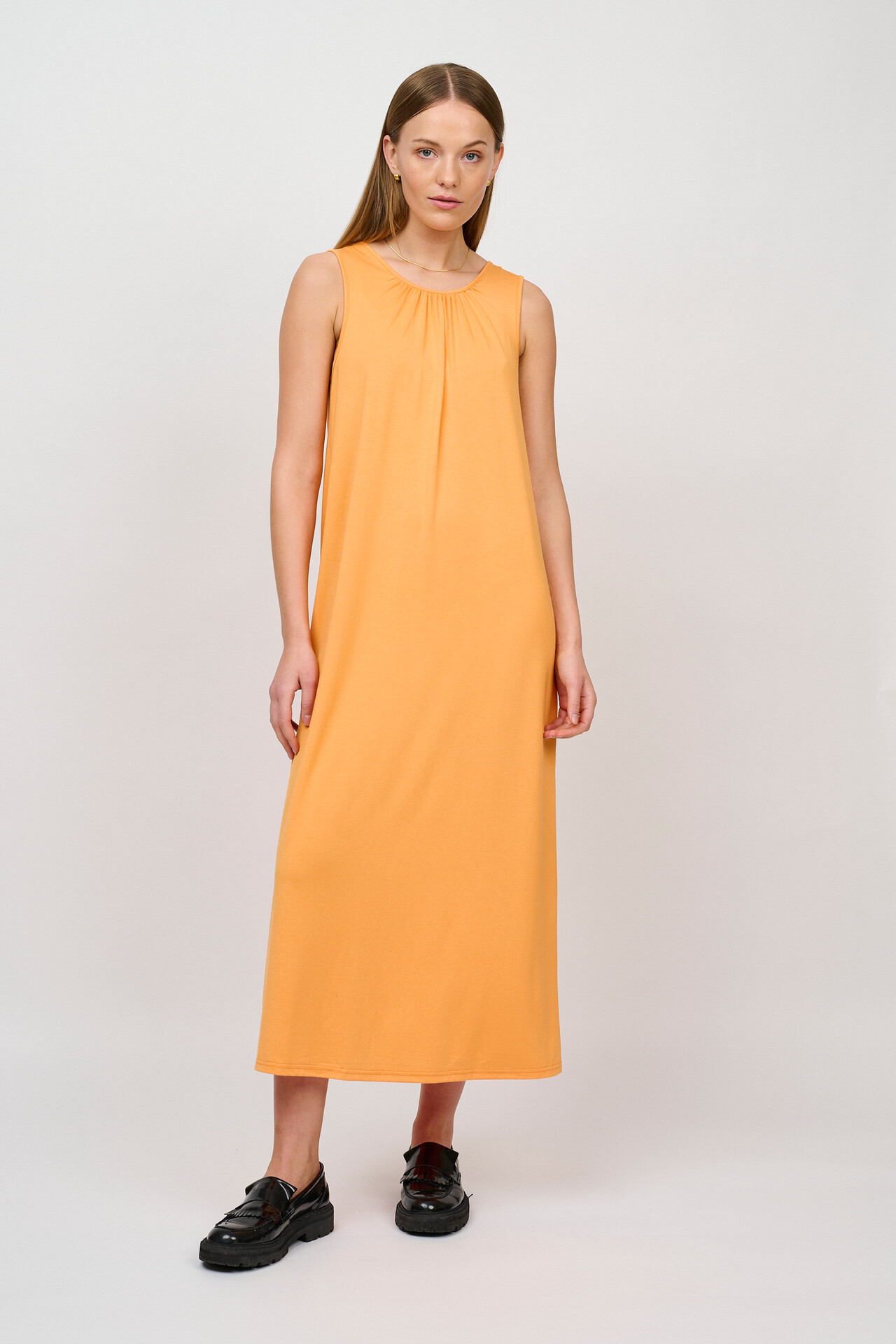 CRÉTON CRDahlia kjole (ORANGE XL)