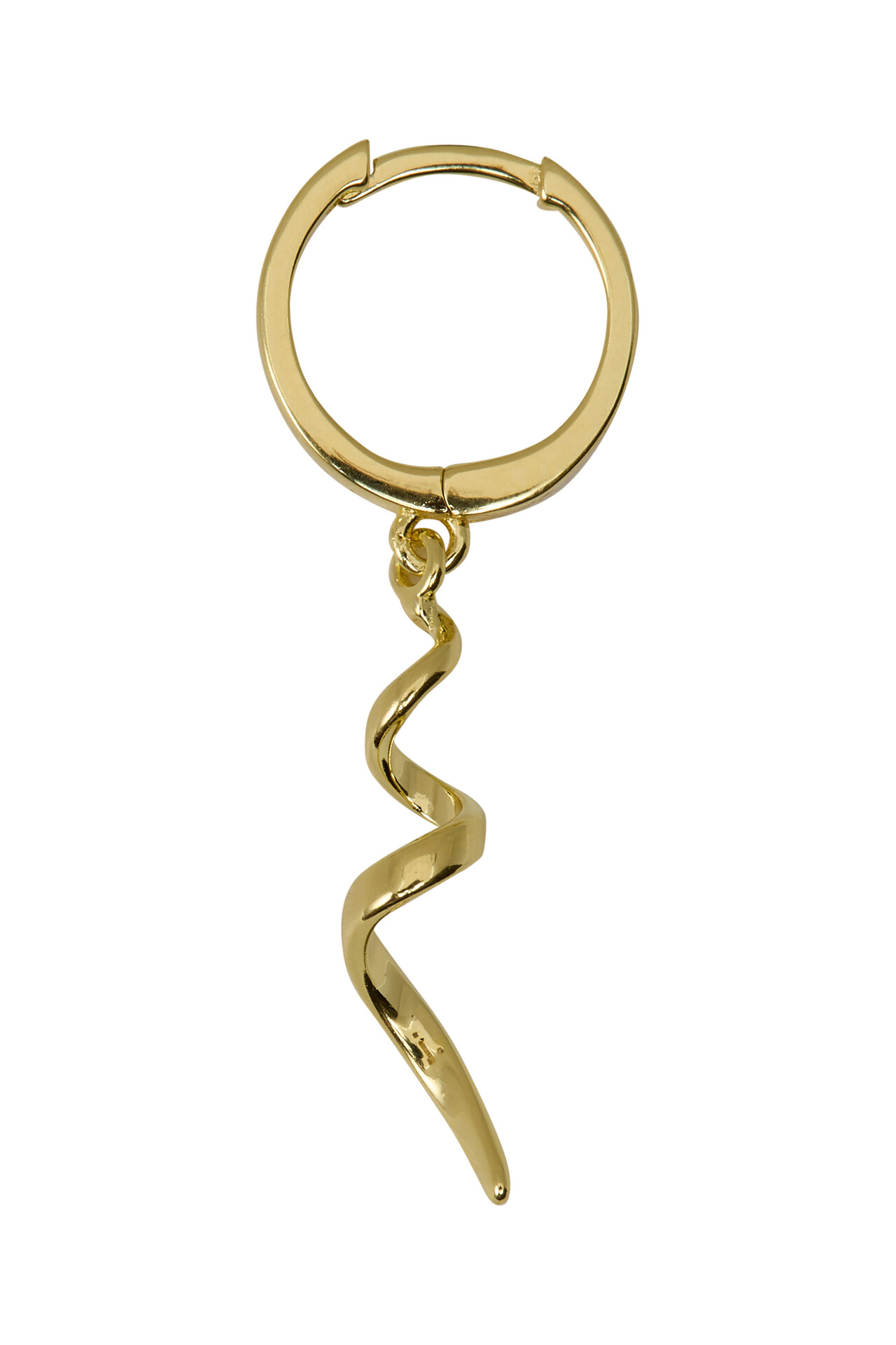 SILKE RENÉE SRSpiral Mini pendant – single (GULD ONE)