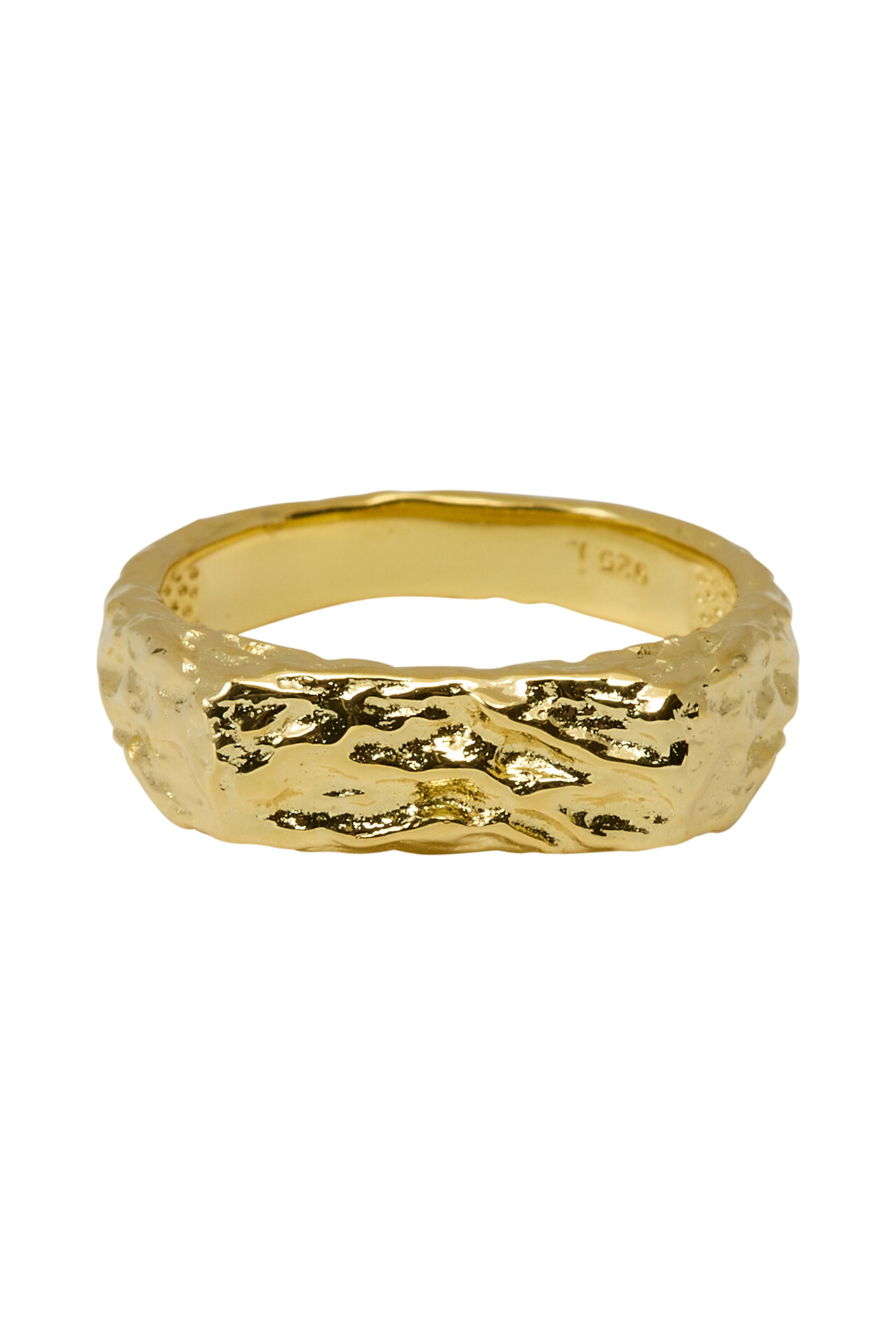 SILKE RENÉE SRBlurry signet ring (GULD 7)