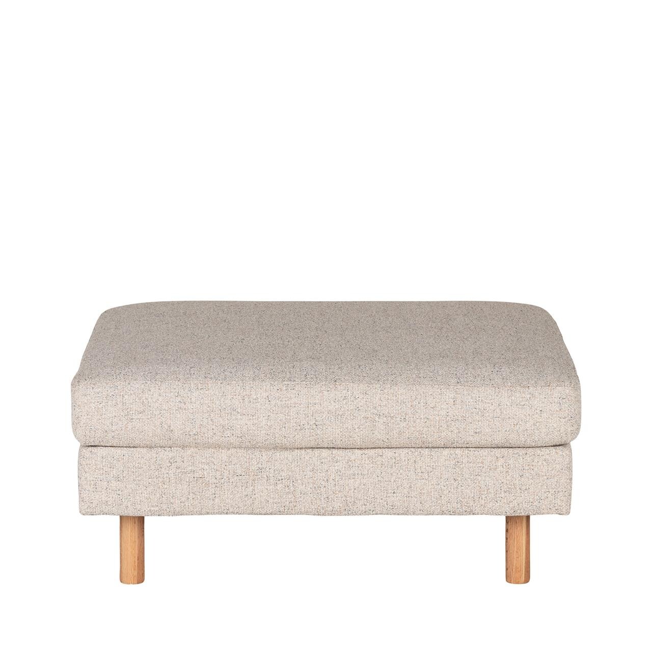 Furniture by Sinnerup STAPLETON puf stof (OFF-WHITE ONESIZE)