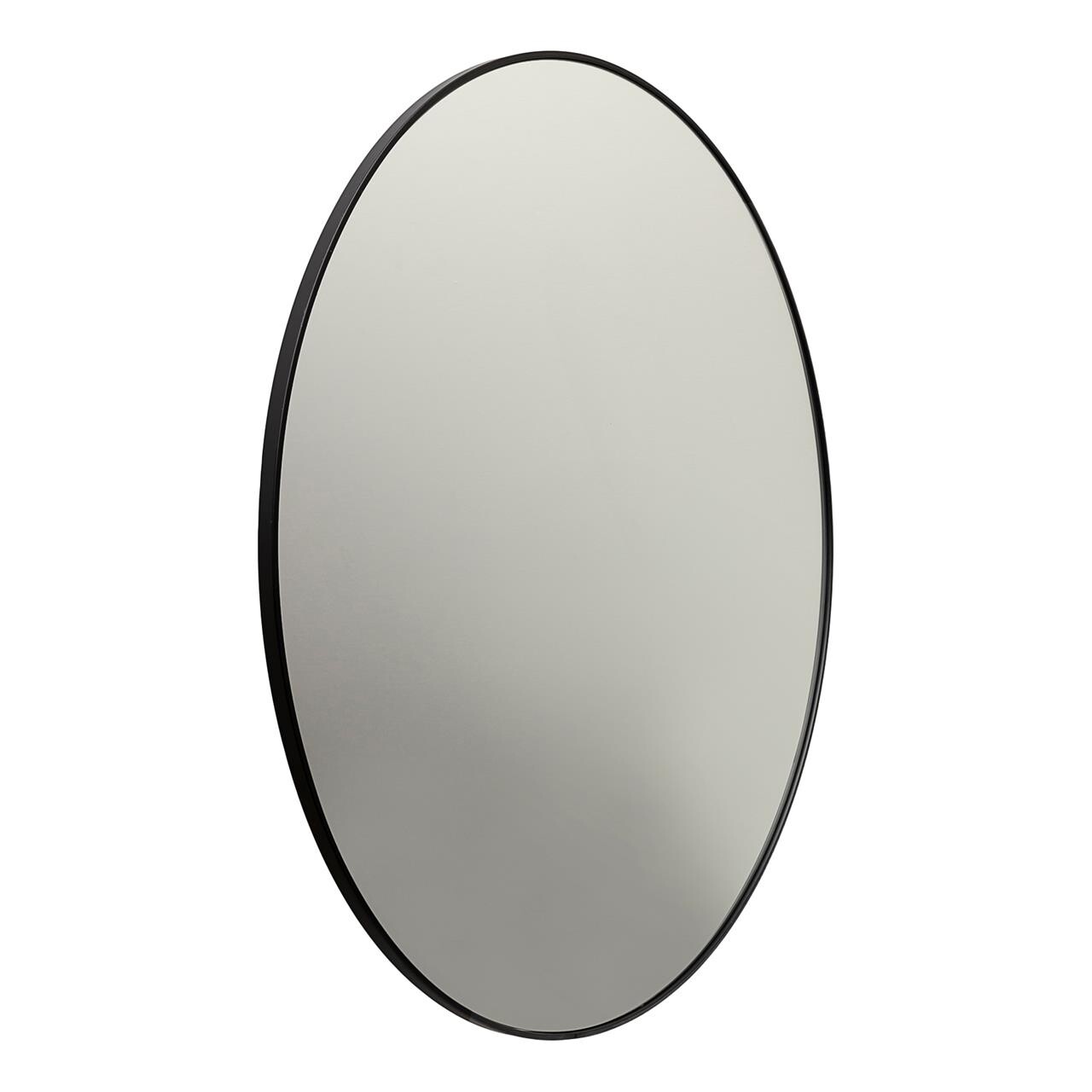 Billede af MOON rundt spejl Ø80 cm (SORT ONESIZE)