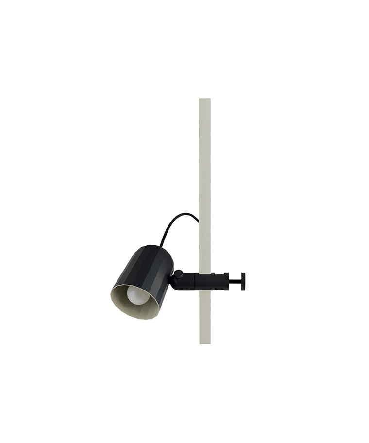 Noc Clip Vegglampe Dark grey HAY Noc Clip Vegglampe Dark grey HAY