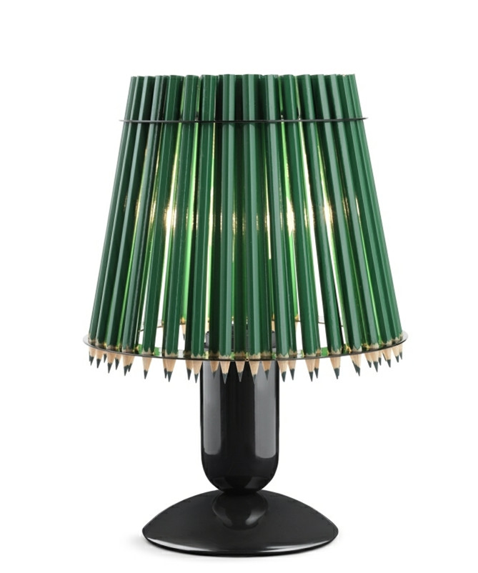 Pencil Bordlampe Grøn/Sort