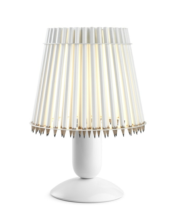 Pencil Bordlampe Hvid/Hvid Tom Rossau