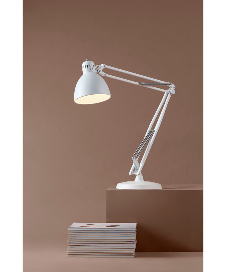 Archi T2 Bordlampe mBase SvartGull NORDIC LIVING Archi Vegg og Bordlampe Den klassiske Arkitektlampen