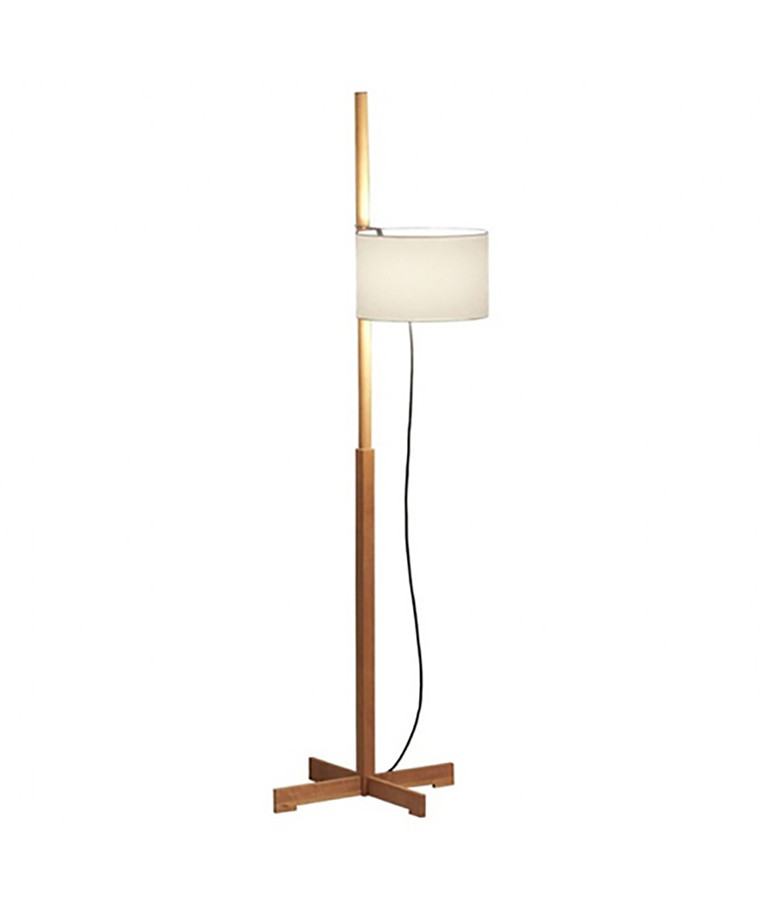 TMM Gulvlampe OakWhite med diffuser Santa & Cole TMM Gulvlampe OakWhite med diffuser Santa & Cole