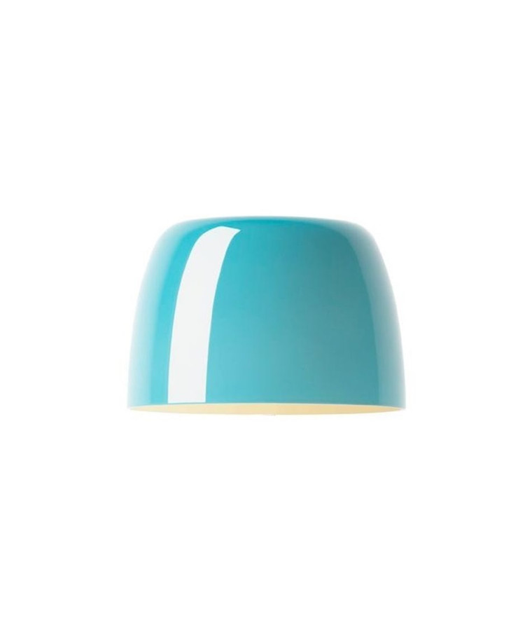 Lumiere Piccola Glass Skjerm Turkis Foscarini Lumiere Piccola Bordlampe Turkis Foscarini