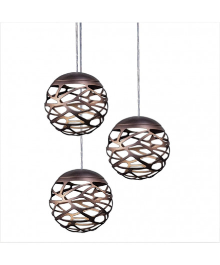 Kelly Cluster Sphere Pendelleuchte Kupfer/Bronze - Studio Italia Design