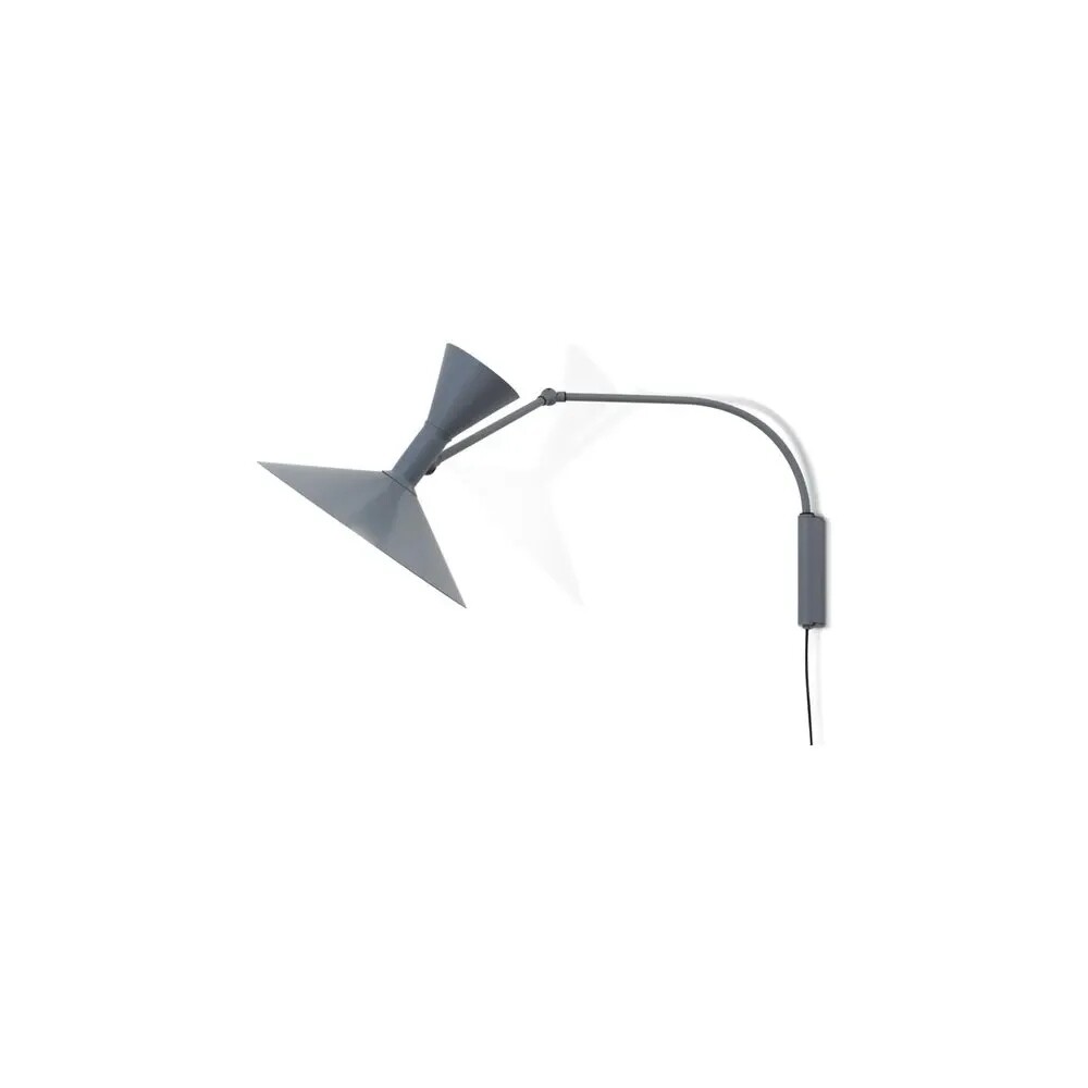 Nemo Lighting - Lampe de Marseille Wandleuchte Mini Matt Grey