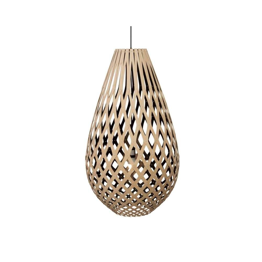 David Trubridge – Koura Taklampa H100 Svart 1 Sida