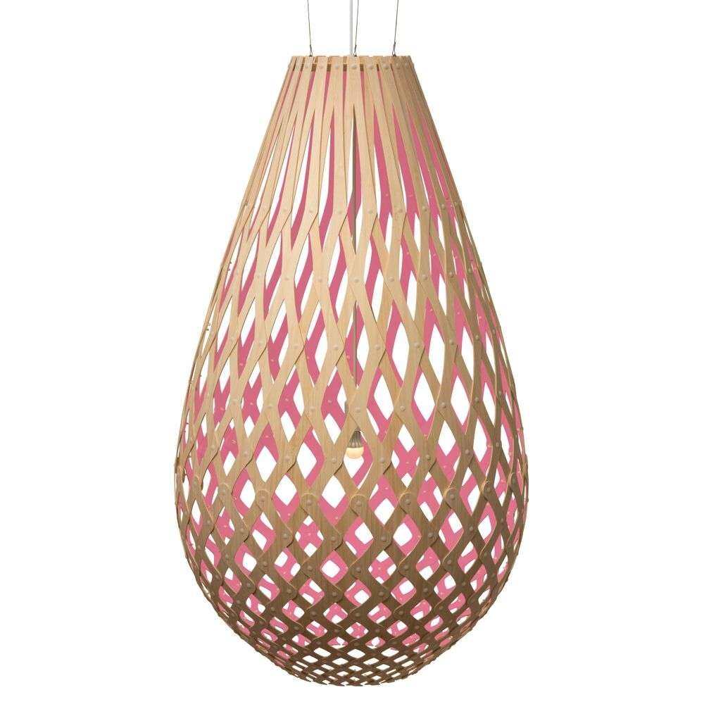 David Trubridge – Koura Taklampa H160 (Pink)