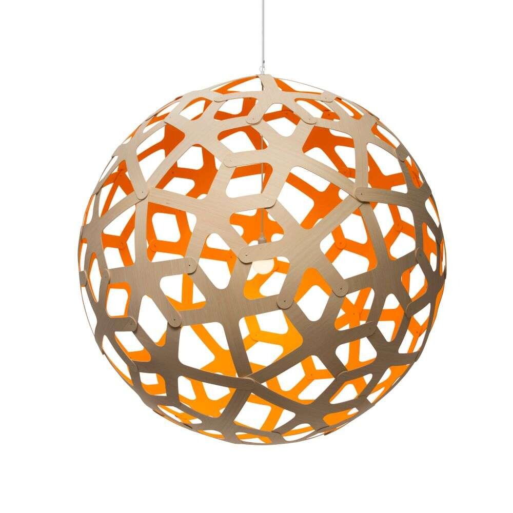 David Trubridge – Coral Taklampa Ø120 (Orange)