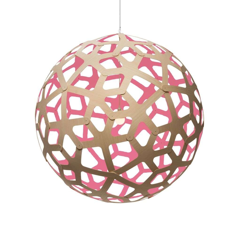 David Trubridge – Coral Taklampa Ø100 David Trubrige (Pink)