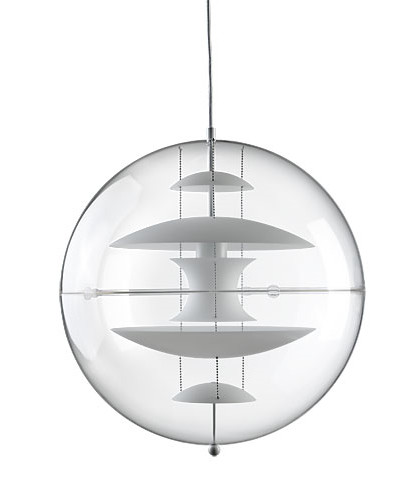 Akryl skærm til vp globe 50 glas verner panton Akryl bordlampe