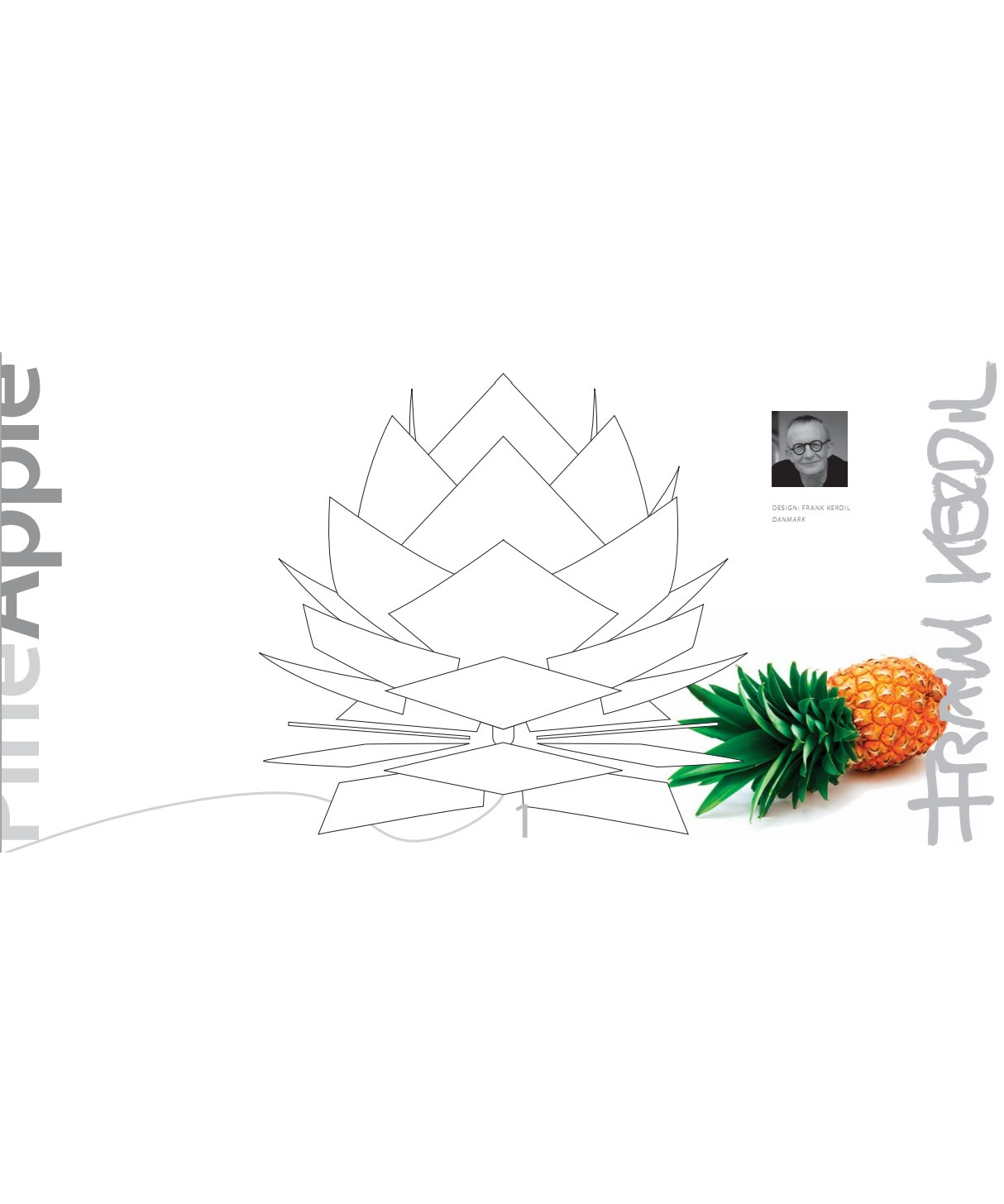 Pineapple Small Pendel Hvid Dyberg Larsen