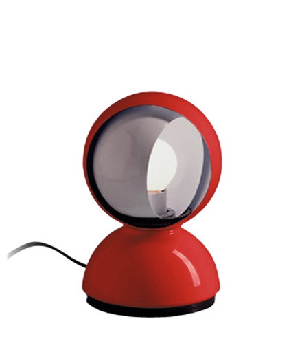 Image of Eclisse Tischleuchte Rot - Artemide bei Lampenmeister.ch