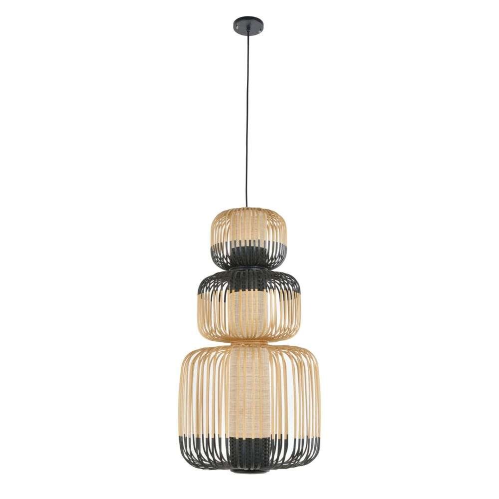 Forestier – Bamboo Taklampa Totem 3 Black