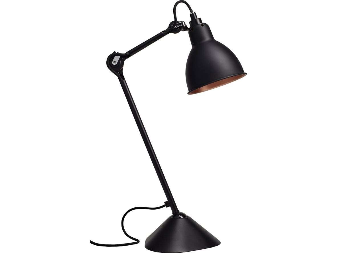 DCW – 205 Bordslampa Svart/Svart/Koppar Lampe Gras