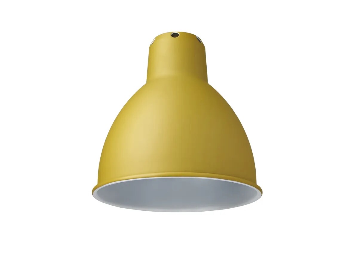 dcw - abat-jour classic round ø140 yellow lampe gras