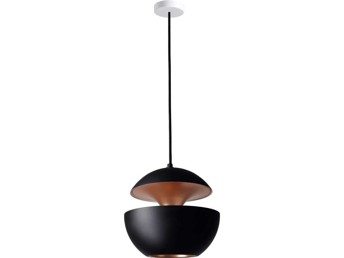 DCW – Here Comes The Sun Taklampa Ø250 Svart/Koppar