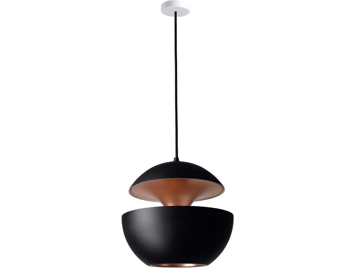 DCW – Here Comes The Sun Taklampa Ø350 Svart/Koppar