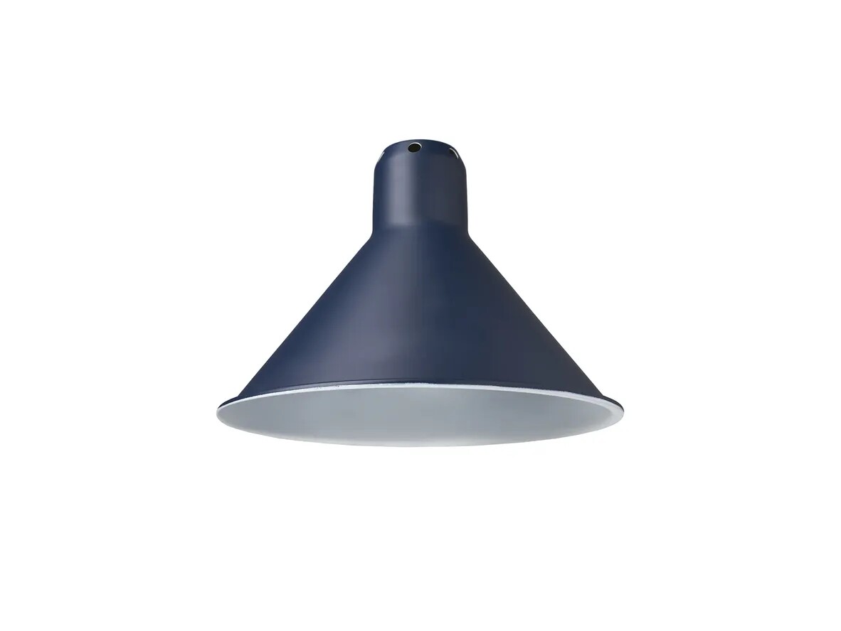 DCW – Skärm Large Conic Ø260 Blue Lampe Gras
