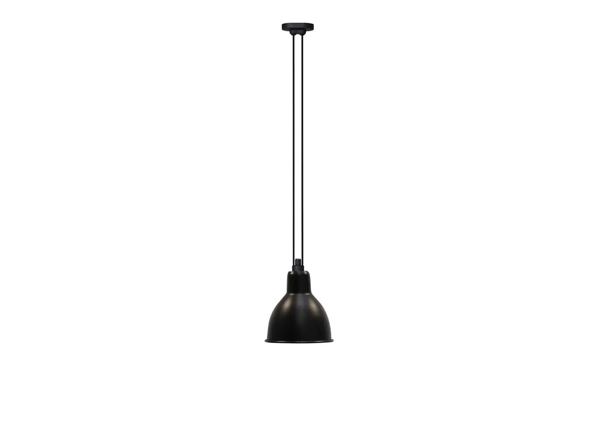 DCW – 322 XL Taklampa Rund Svart Lampe Gras