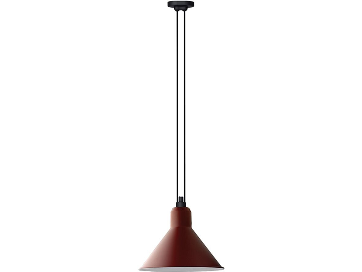 Lampe Gras – 322 XL Taklampa Konisk Röd Lampe Gras