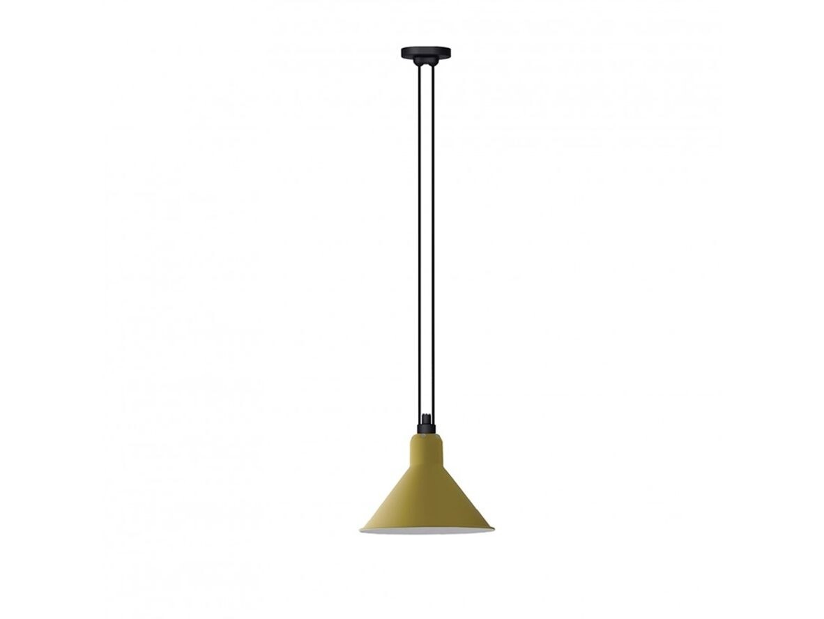 Lampe Gras – 322 XL Taklampa Konisk Gul Lampe Gras