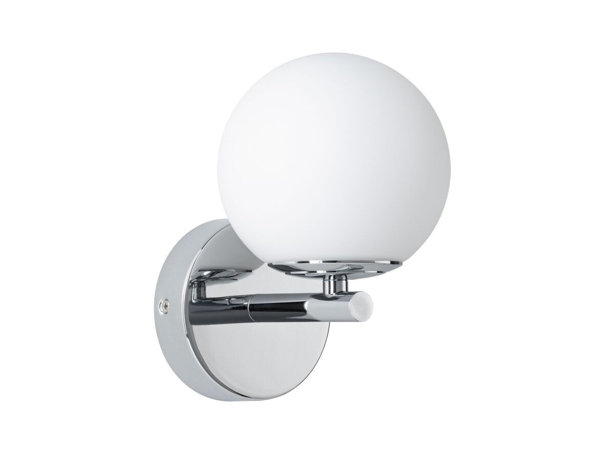 Paulmann – Gove LED Vägglampa IP44 3000K 400lm Chrome/Satin Paulmann