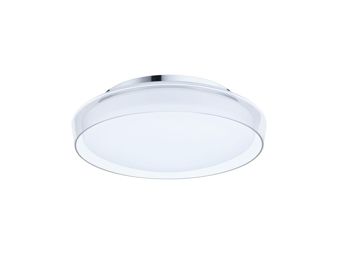 Paulmann – Luena LED Plafond IP44 3000K 860lm Chrome/Clear Paulmann