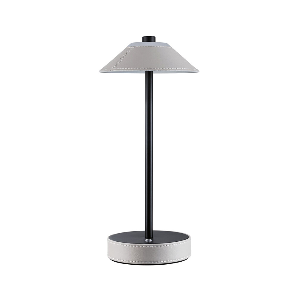 Paulmann – Pellini Portable Bordslampa Beige/Matt Svart