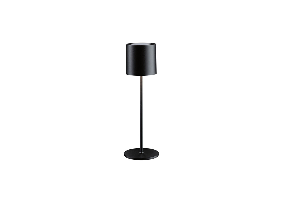 Paulmann – Tuni Portable Bordslampa IP44 Matt Svart