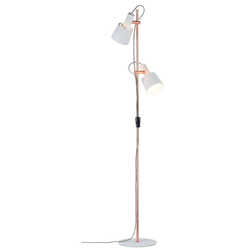 Paulmann - Haldar Golvlampa White/Copper Paulmann