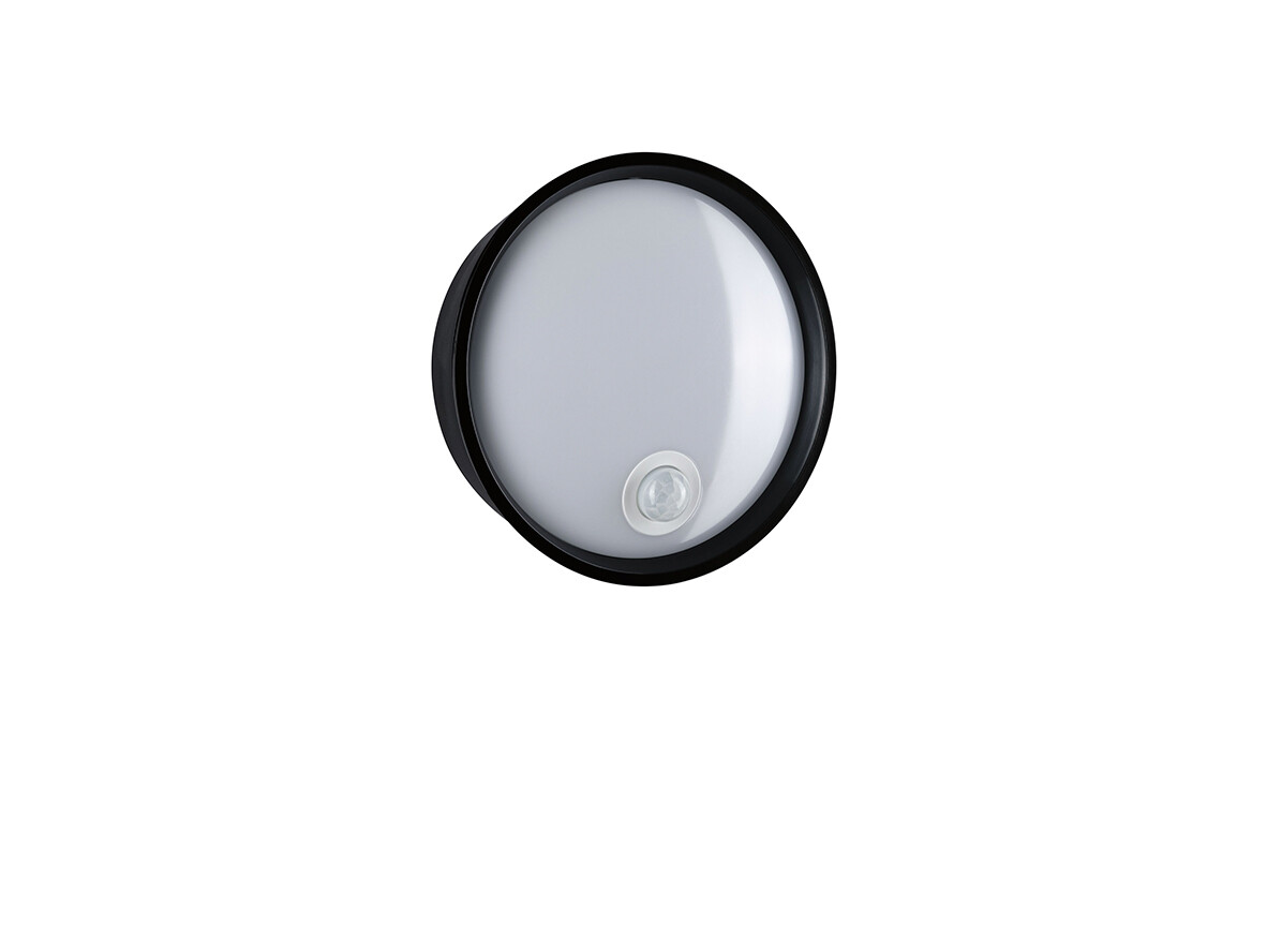 Paulmann – Platomo Utomhus Vägglampa w/Sensor SWR Black Paulmann