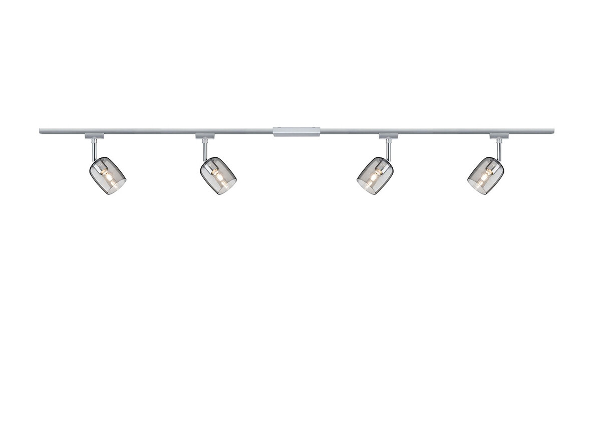 Paulmann – Blossom 4 Plafond Urail-set Chrome/Smoke