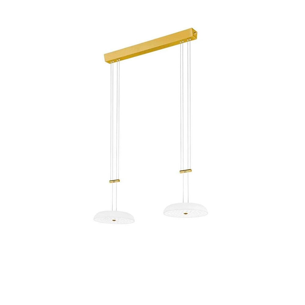 Bankamp – Vanity Double Taklampa Brass