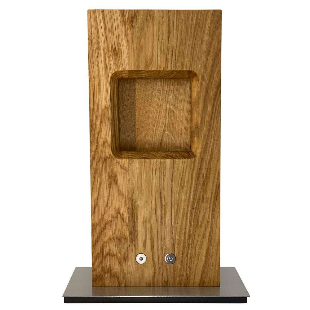 Herzblut Pan LED Bordlampe Oiled Oak