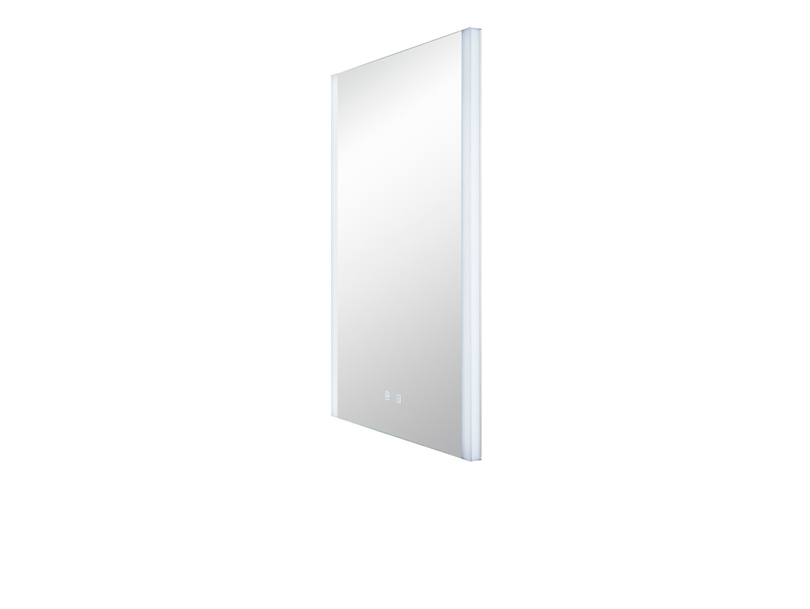 SLV – Trukko Vägglampa/Mirror Square 3000/4000/6500K Milky/Silver