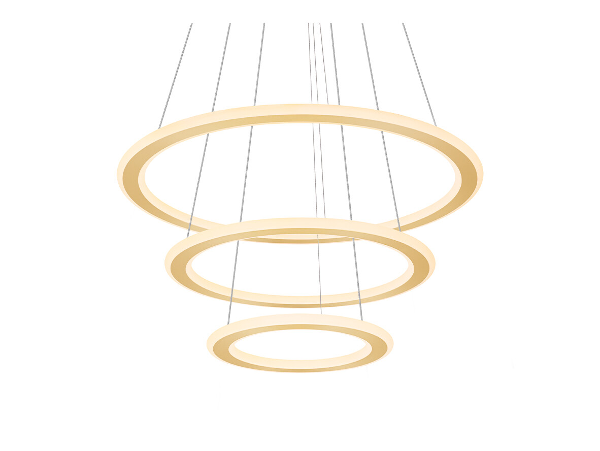 SLV – One Flat Taklampa Brass SLV