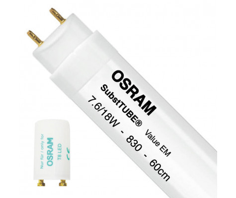 Osram Pære LED Lysstofrør 76W 3000K T8