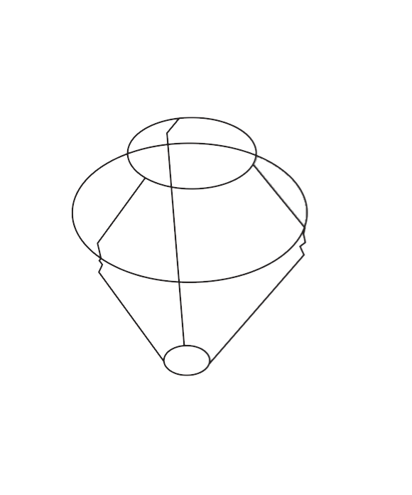 Le Klint Bordlampe Stativ til Skærm 1 2 eller 6 (406 C)