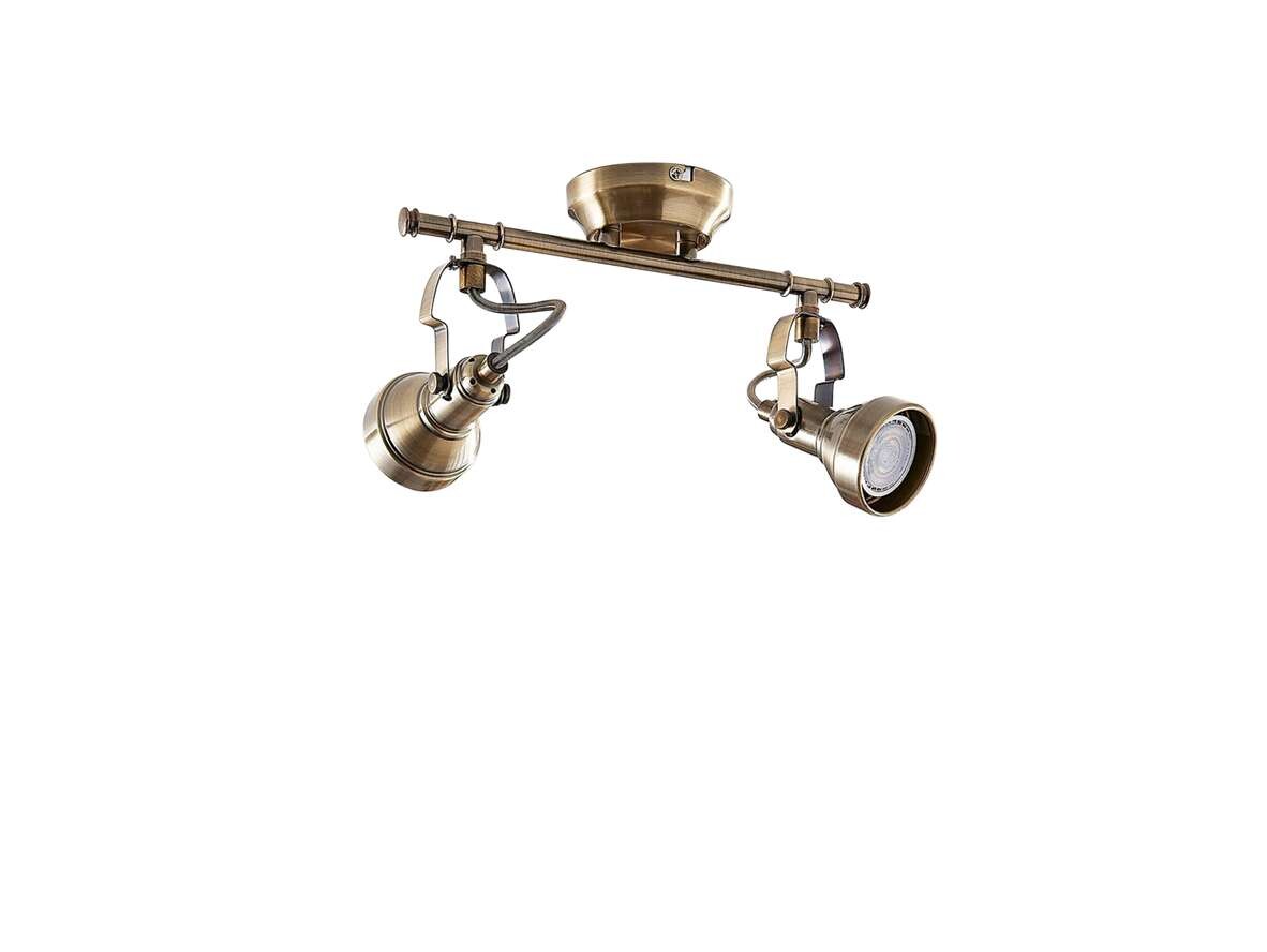 Lindby – Perseas 2 PlafondAntique Brass